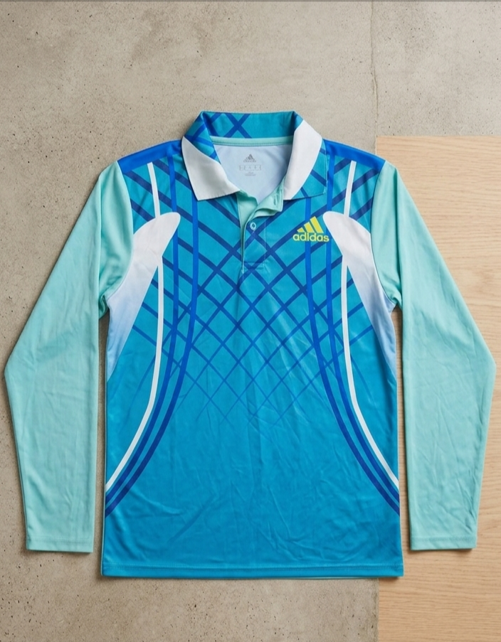aqua-lattice-long-sleeve-cricket-polo-front