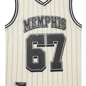 Memphis Pinstripe Basketball Jersey
