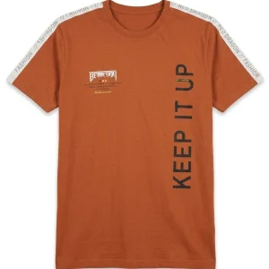 Rust Keep It Up Taped T-Shirt