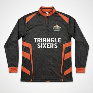 Triangle Sixers Long Sleeve Cricket Jersey