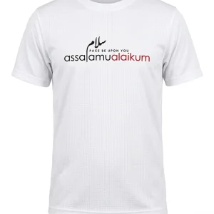 White Assalamu Alaikum T-Shirt