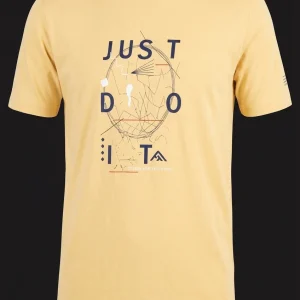 Yellow Just Do It Graphic T-Shirt